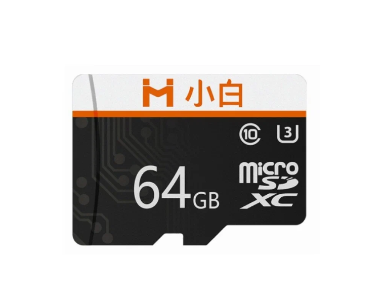 Карта памяти Imilab Xiaobai microSD Class 10 U3 64GB