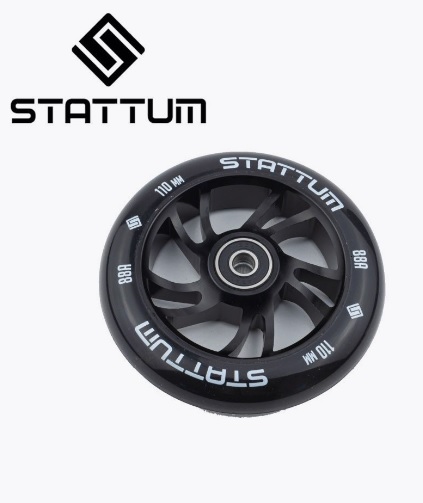 Колесо для трюкового самоката алюминиевое фирма Stattum SW07-B 110 мм