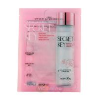 Secret Key Тканевая Увлажняющая маска для лица с розовой водой  STARTING TREATMENT ESSENTIAL MASK SHEET ROSE EDITION