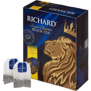Чай черный в пакетиках RICHARD 25х2г Lord Grey