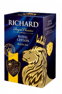 Чай черный RICHARD 90г Royal Ceylon ср/лист