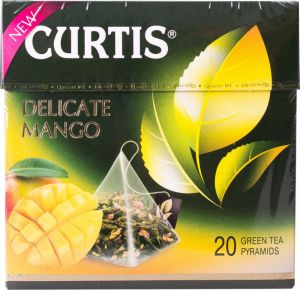 Чай зеленый в пакетиках CURTIS 20х1,8г Delicate Mango