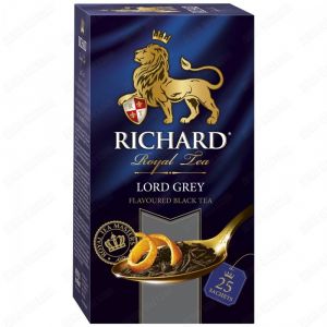 Чай черный в пакетиках Richard 25*1,7г Royal Lemon