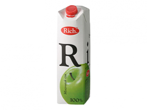 Сок/Нектар RICH 1л Яблоко