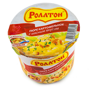 Карт пюре РОЛЛТОН 40г мясное