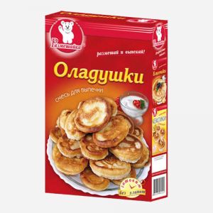 Смесь д/выпечки РАЗМЕШАЙКА 200г Оладушки