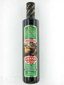 Масло оливковое GRAND DI OLIVA 250мл Extra Virgin нерафинированное с/б
