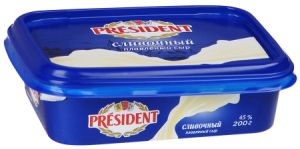 Сыр плавленый PRESIDENT 200г 45% Сливочный