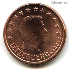 Люксембург 1 евроцент 2004