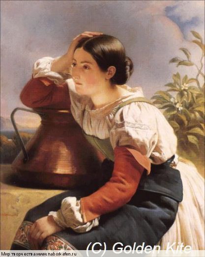 Набор для вышивания "1522 Young Italian Girl by the Well"