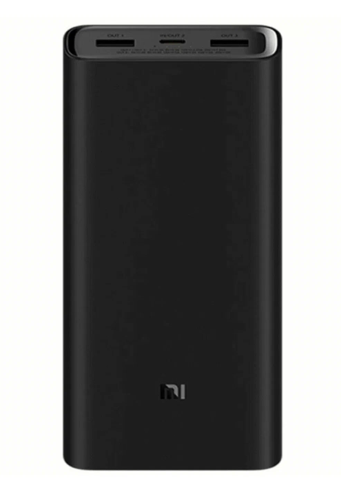 Внешний аккумулятор Xiaomi Mi Power Bank 20000 mAh 50W, черный (PB200SZM)