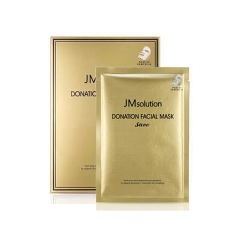JMSOLUTION Маска с коллоидным золотом. Donation facial mask save, 37 мл.