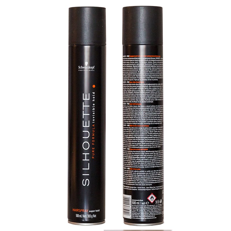 Лак Schwarzkopf Silhouette для волос УЛЬТРАСИЛЬНОЙ фиксации 500 ml (арт.4016)