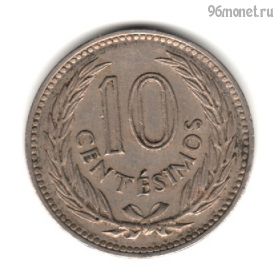 Уругвай 10 сентесимо 1953