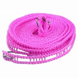 Бельевая верёвка для плечиков 5мБельевая верёвка для плечиков 5м, цвет розовый