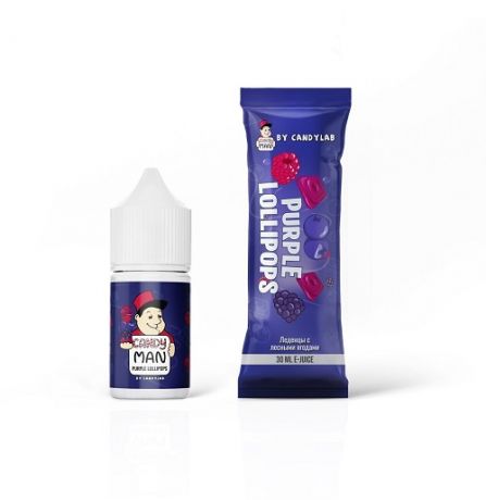 CANDYMAN SALT - PURPLE LOLLIPOPS [ 30 мл. ]