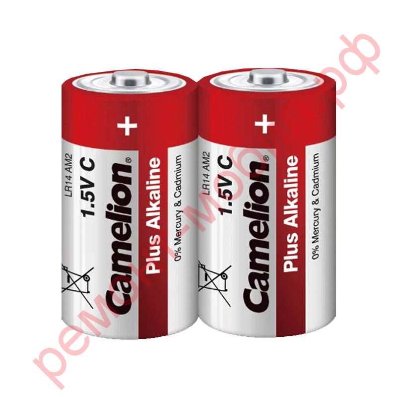 Батарейка алкалиновая Camelion LR14/2SH Plus Alkaline (цена за спайку 2 шт)