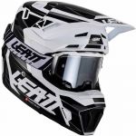 Leatt Kit Moto 7.5 White шлем + очки Leatt Velocity 4.5