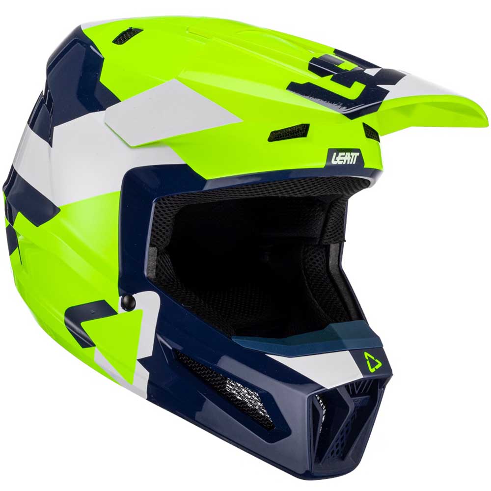 Leatt Moto 2.5 Lime шлем внедорожный