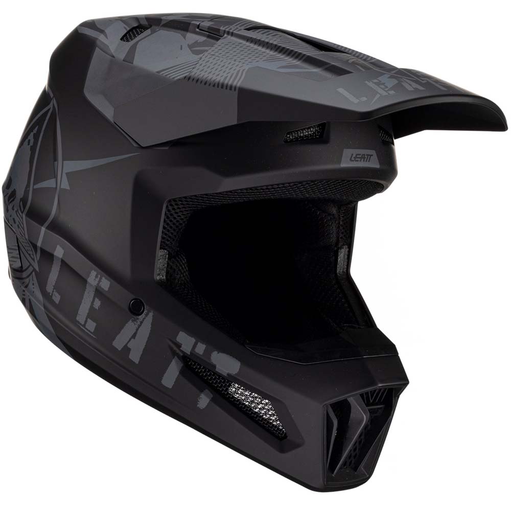 Leatt Moto 2.5 Stealth шлем внедорожный