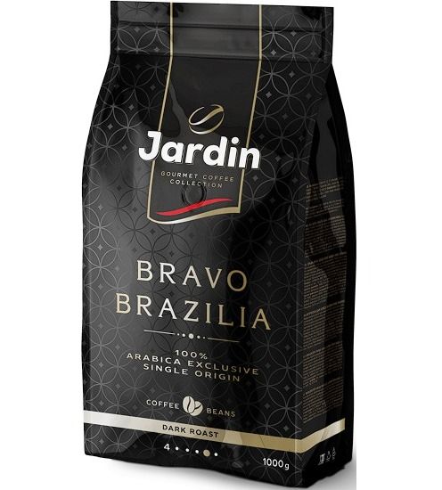 Кофе в зернах JARDIN Bravo Brazilia, 1 кг