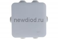 Коробка распределительная открытой установки 85X85X40, IP55, 6 сальников Systeme Electric