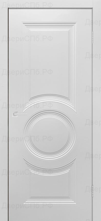 Дверь ПГ Антика эмаль белая