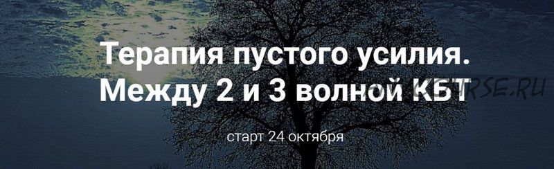 Теория пустого усилия. Между 2 и 3 волной КБТ. 2019 (Антон Бурно)