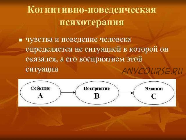 [ИПМП им. Б.Д.Карвасарского] КПТ в работе с пациентом с психосоматическим заболеванием