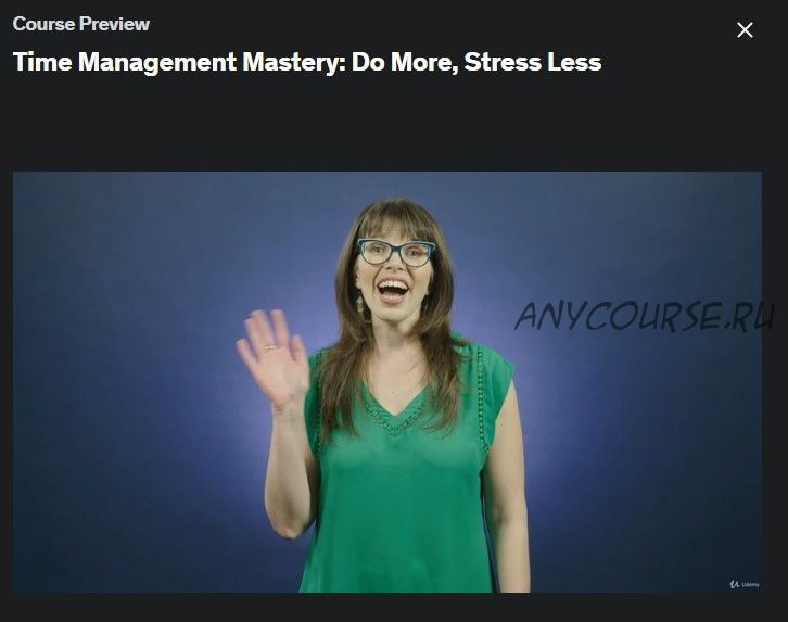 [Udemy] Time Management Mastery: Do More, Stress Less