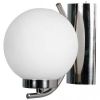 Бра Arte Lamp Cloud A8170AP-1SS Матовое Серебро, Белый / Арт Ламп