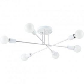 Светильник Потолочный Arte Lamp Alastor A5435PL-6WH Метал, Белый / Арт Ламп
