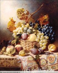 Набор для вышивания "1618 Still Life with Basket of Fruit (medium)"