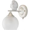 Светильник Настенный Arte Lamp Gemelli A2150AP-1WG Бело-Золотой, Белый / Арт Ламп
