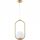 Светильник Подвесной Arte Lamp Matisse A7745SP-1AB Античная Бронза, Белый / Арт Ламп