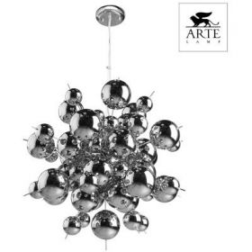 Светильник Подвесной Arte Lamp Pluto A8313SP-9CC Хром, Хром / Арт Ламп