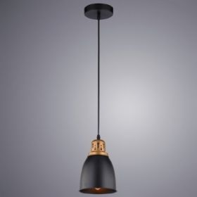 Светильник Подвесной Arte Lamp Eurica A4248SP-1BK Черный, Черный / Арт Ламп