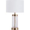 Лампа Настольная Arte Lamp Baymont A5070LT-1PB Полированная Медь, Белый / Арт Ламп