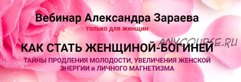 Как стать женщиной Богиней. Тариф «Минимальный» (Александр Зараев)