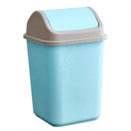 Контейнер для мусора настольный, цвет Голубой