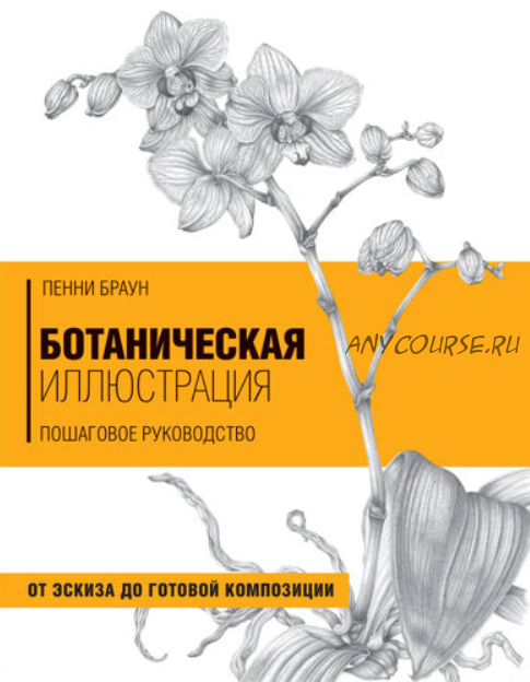 Ботаническая иллюстрация. Пошаговое руководство. От эскиза до готовой композиции (Пенни Браун)