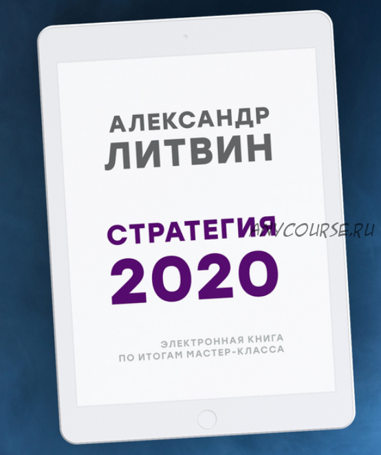 Электронная книга по мастер-классу «Стратегия 2020» (Александр Литвин)