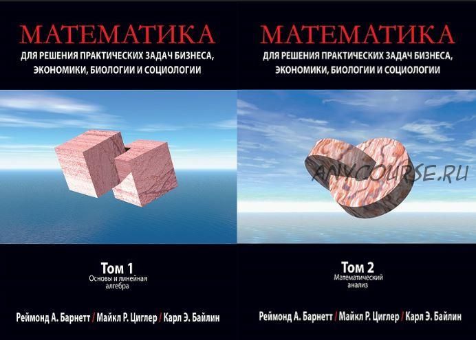 Математика для решения практических задач бизнеса, экономики,социологии. Том 1 и 2 (Реймонд Барнетт)