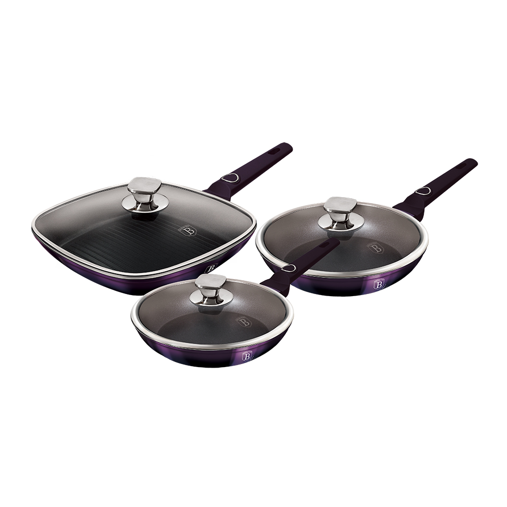 BH-7107 Purple Eclips Набор посуды 6 пр.