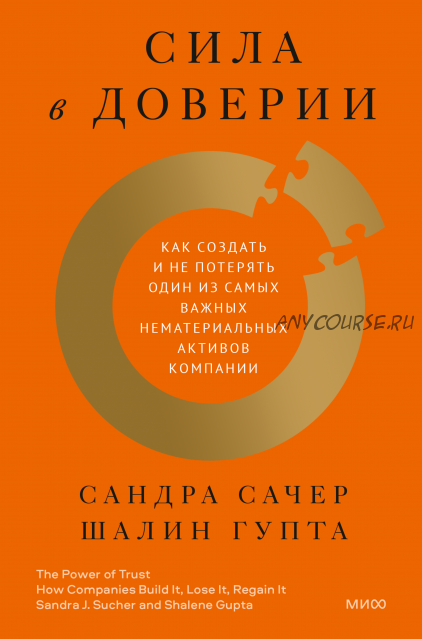 Сила в доверии. Как создать и не потерять один из самых важных нематериальных активов (Сандра Сачер)