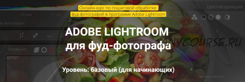 Adobe Lightroom для фуд-фотографа. Тариф Самостоятельный (Вадим Закиров)