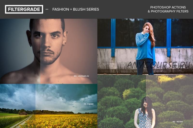 [CreativeMarket] FilterGrade Fashion & Blush Series