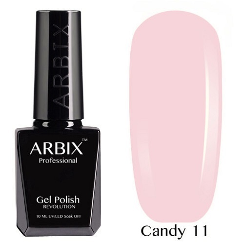 ARBIX гель лак Candy, 11   Нежная глазурь