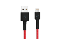 Кабель USB/Lightning ZMI MFi 100 см 3A 18W PD Материал оплетки нейлон/кевлар (AL803) красный