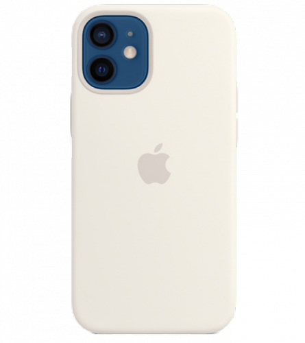 Чехол силиконовый для iPhone 12 (Бежевый)
